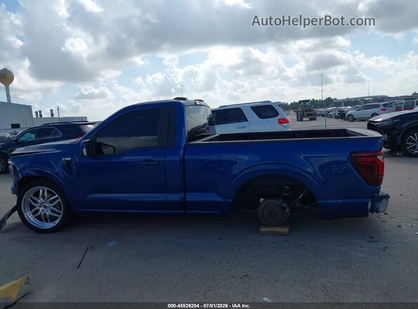 1FTMF1C51NKE50703 2022 FORD F150 Blue სალონის 360-გრადუსიანი ხედი