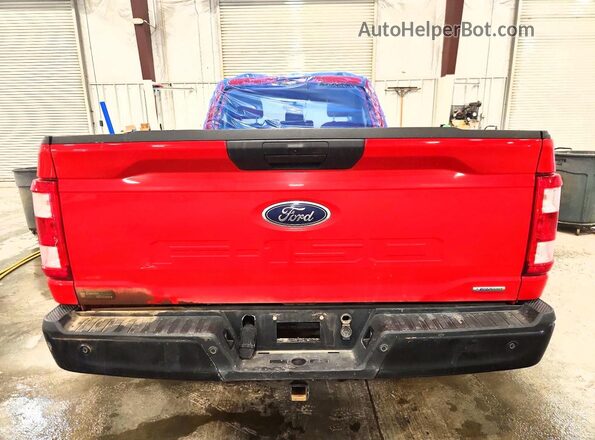 1FTMF1C52PKD83922 2023 FORD F150 Red Rear view
