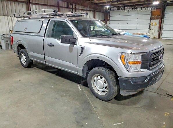 1FTMF1C54NKD25162 2022 FORD F150 Silver Front right