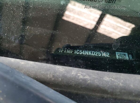 1FTMF1C54NKD25162 2022 FORD F150 Silver Engine compartment view