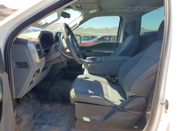 1FTMF1C54PKE86596 2023 FORD F150 White Front interior view