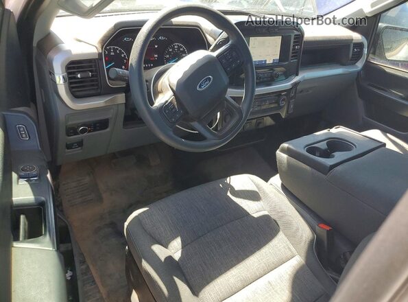 1FTMF1C54PKE86596 2023 FORD F150 White Dashboard view