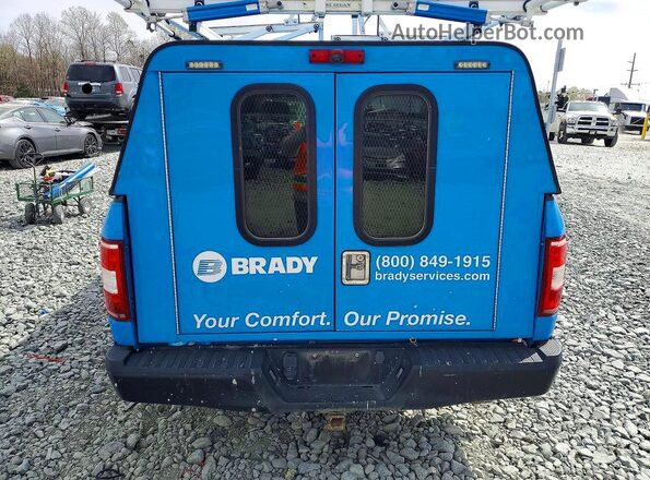 1FTMF1C59KKC24730 2019 FORD F150 Blue Widok z tyłu
