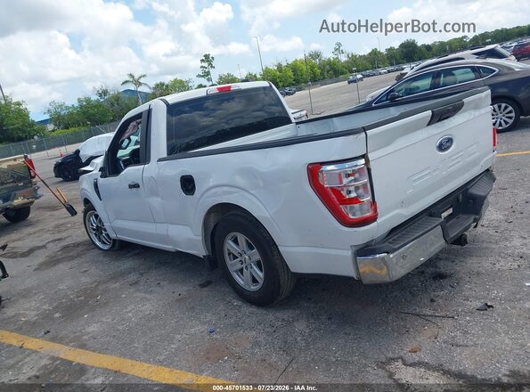 1FTMF1C59PKG01161 2023 FORD F150 White Հետևի ձախ