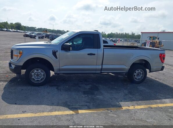 1FTMF1C5XMKF13392 2021 FORD F150 Silver Widok wnętrza 360 stopni