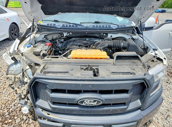 1FTMF1C80HFC21081 2017 FORD F150 White უკანა სალონის ხედი