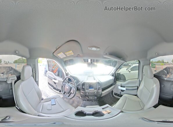 1FTMF1C80HFC21081 2017 FORD F150 White VIN კოდის სტიკერის ხედი