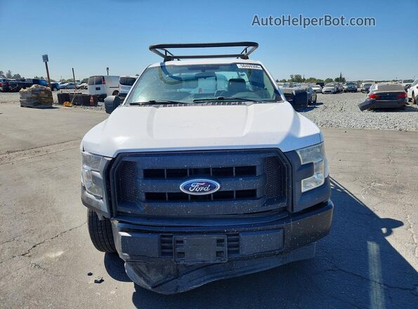 1FTMF1C80HKD73403 2017 FORD F150 White Widok z przodu