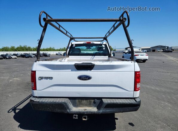 1FTMF1C80HKD73403 2017 FORD F150 White Widok z tyłu