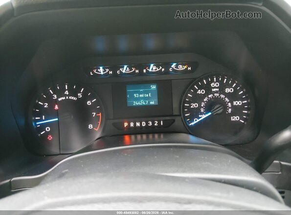 1FTMF1C80HKE26049 2017 FORD F150 Серебряный Вид задних сидений