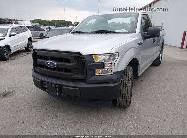 1FTMF1C80HKE26049 2017 FORD F150 Серебряный Вид спереди