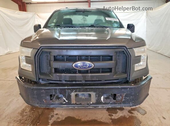 1FTMF1C81GKF96239 2016 FORD F150 Gray Widok z przodu