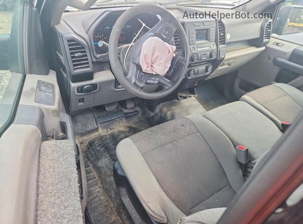 1FTMF1C82GKD69366 2016 FORD F150 Black Vista del salpicadero