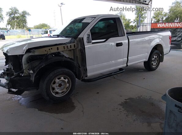 1FTMF1C85HKD29641 2017 FORD F150 Белый Передняя левая четверть