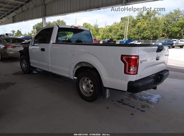 1FTMF1C85HKD29641 2017 FORD F150 Белый Задняя левая четверть