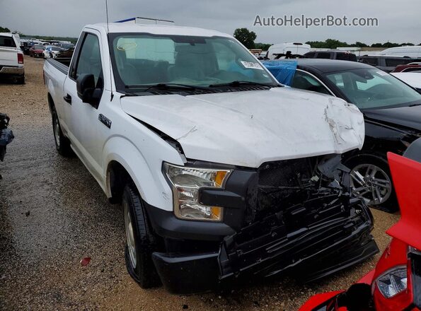 1FTMF1C85HKD44253 2017 FORD F150 White Przód prawy