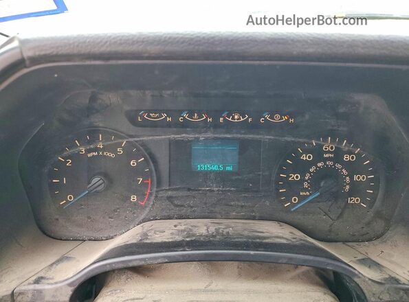 1FTMF1C85HKD44253 2017 FORD F150 White Widok zestawu wskaźników