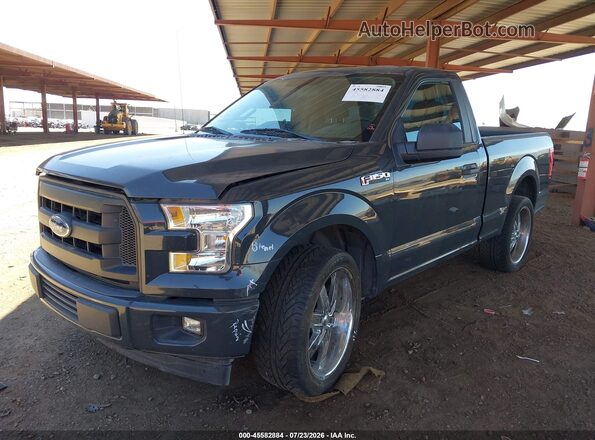 1FTMF1C86HKD19152 2017 FORD F150 Gray Передня ліва чверть
