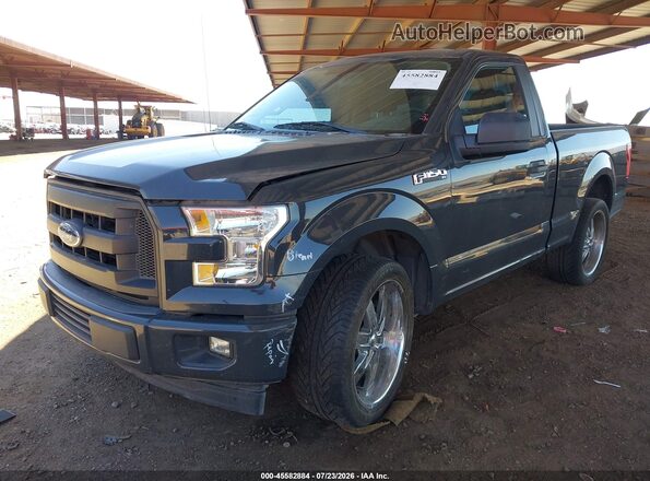 1FTMF1C86HKD19152 2017 FORD F150 Gray Вид спереду