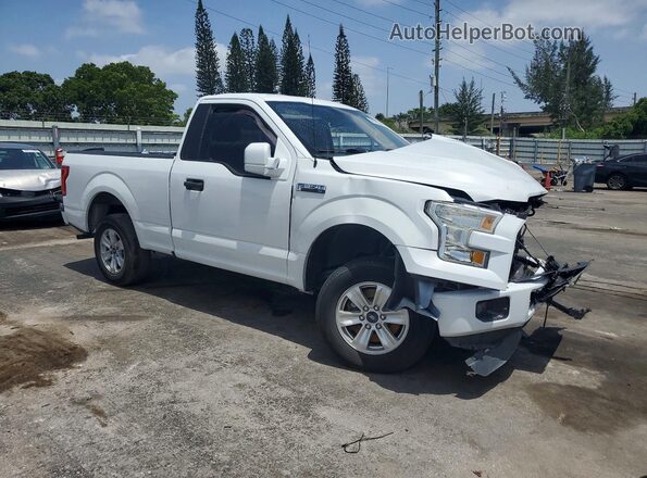 1FTMF1C87GFB34860 2016 FORD F150 White Передня права чверть