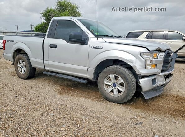 1FTMF1C87HKE50154 2017 FORD F150 Silver Delantero derecho