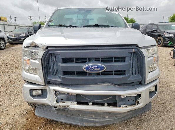 1FTMF1C87HKE50154 2017 FORD F150 Silver Vista frontal