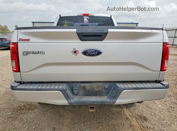 1FTMF1C87HKE50154 2017 FORD F150 Silver Vista trasera