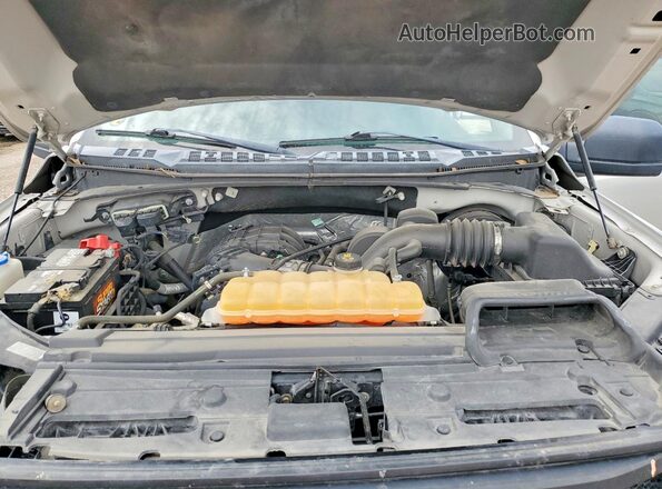 1FTMF1C87HKE50154 2017 FORD F150 Silver Vista interior trasera