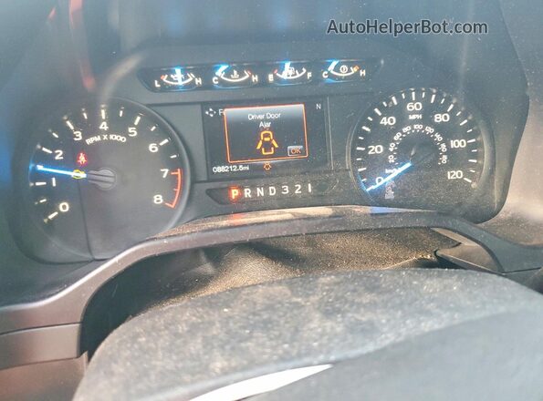 1FTMF1C88HKC79656 2017 FORD F150 White Սարքավորումների վահանակի տեսք