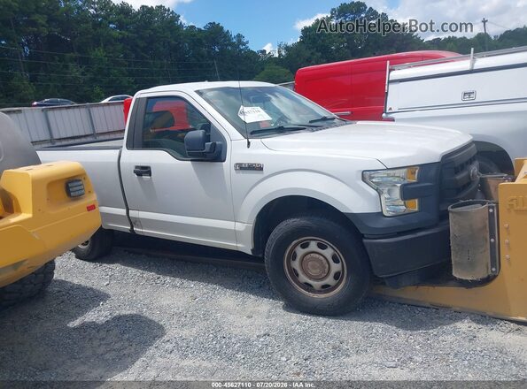 1FTMF1C89GFC78684 2016 FORD F150 White უკანა სალონის ხედი