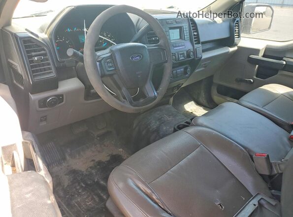 1FTMF1C89GKD39782 2016 FORD F150 White Առջևի վահանակի տեսք
