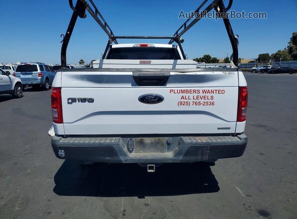 1FTMF1C89GKD39782 2016 FORD F150 White Հետևի տեսք