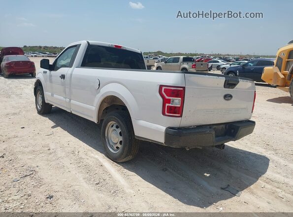 1FTMF1CB0LKF05144 2020 FORD F150 White Trasero izquierdo