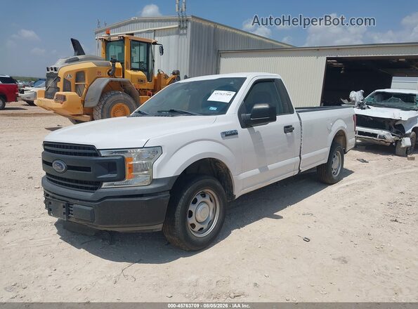1FTMF1CB0LKF05144 2020 FORD F150 White Vista tres cuartos delantera izquierda