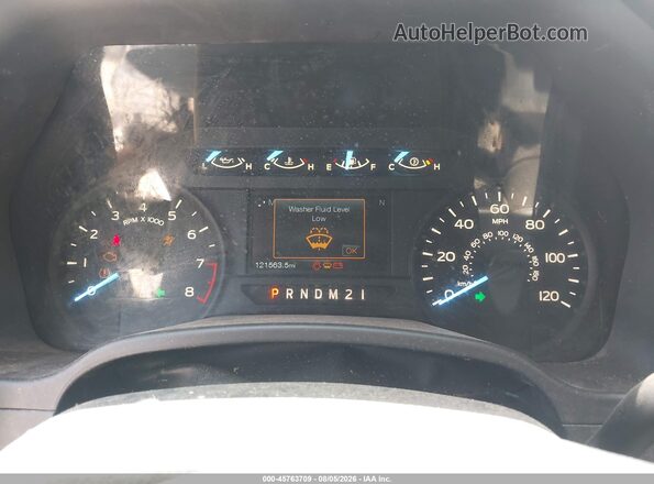 1FTMF1CB0LKF05144 2020 FORD F150 White Vista de los asientos traseros