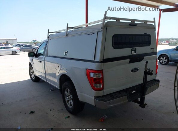 1FTMF1CB0MKE45352 2021 FORD F150 White Задня ліва чверть