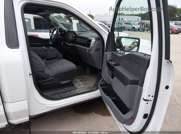 1FTMF1CB0MKE45352 2021 FORD F150 White Вид салону спереду