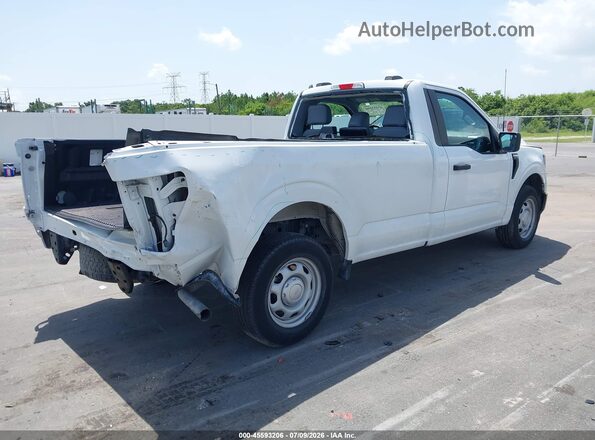1FTMF1CB0PKF69223 2023 FORD F150 White Trasero derecho