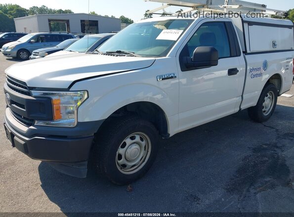 1FTMF1CB1JKE51740 2018 FORD F150 White Przód lewy