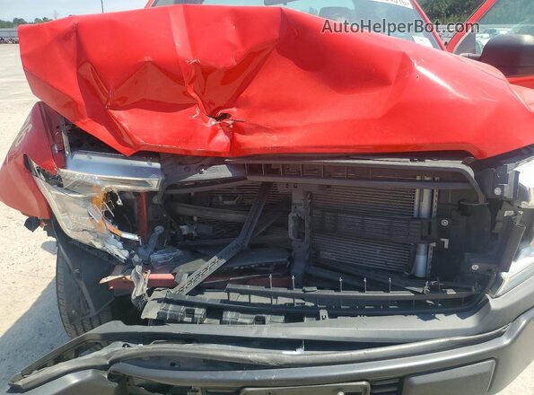 1FTMF1CB1LFA76153 2020 FORD F150 Red Սալոնի հետևի տեսք