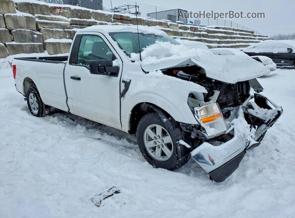 1FTMF1CB1MKE47322 2021 FORD F150 White Առջևի աջ