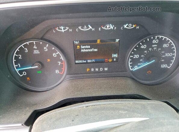 1FTMF1CB1MKE47322 2021 FORD F150 White Սարքավորումների վահանակի տեսք