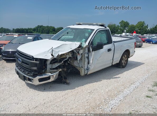 1FTMF1CB2KKD24092 2019 FORD F150 White Przód lewy