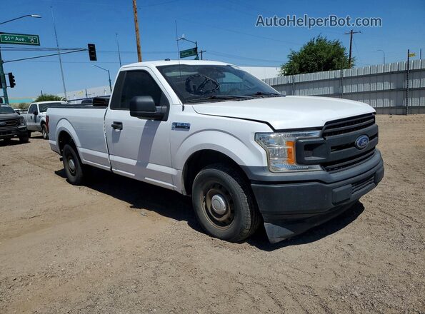 1FTMF1CB2KKE81055 2019 FORD F150 White Передня права чверть