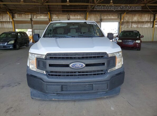 1FTMF1CB2KKE81055 2019 FORD F150 White Вид спереду