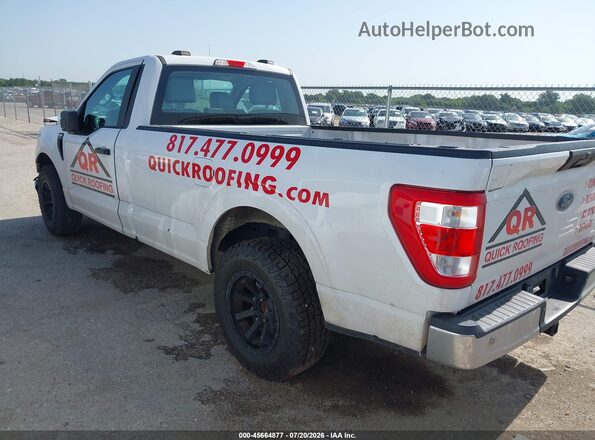 1FTMF1CB2MKD55068 2021 FORD F150 White Հետևի ձախ