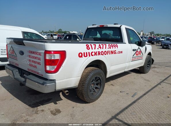 1FTMF1CB2MKD55068 2021 FORD F150 White Հետևի աջ
