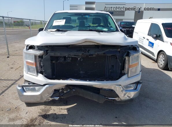 1FTMF1CB2MKD55068 2021 FORD F150 White Սարքավորումների վահանակի տեսք