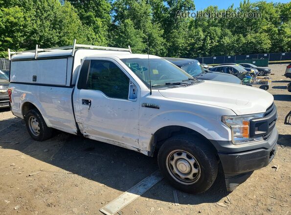 1FTMF1CB3JKE19226 2018 FORD F150 Белый Передняя правая четверть
