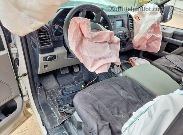 1FTMF1CB3KKE67892 2019 FORD F150 White წინა პანელის ხედი